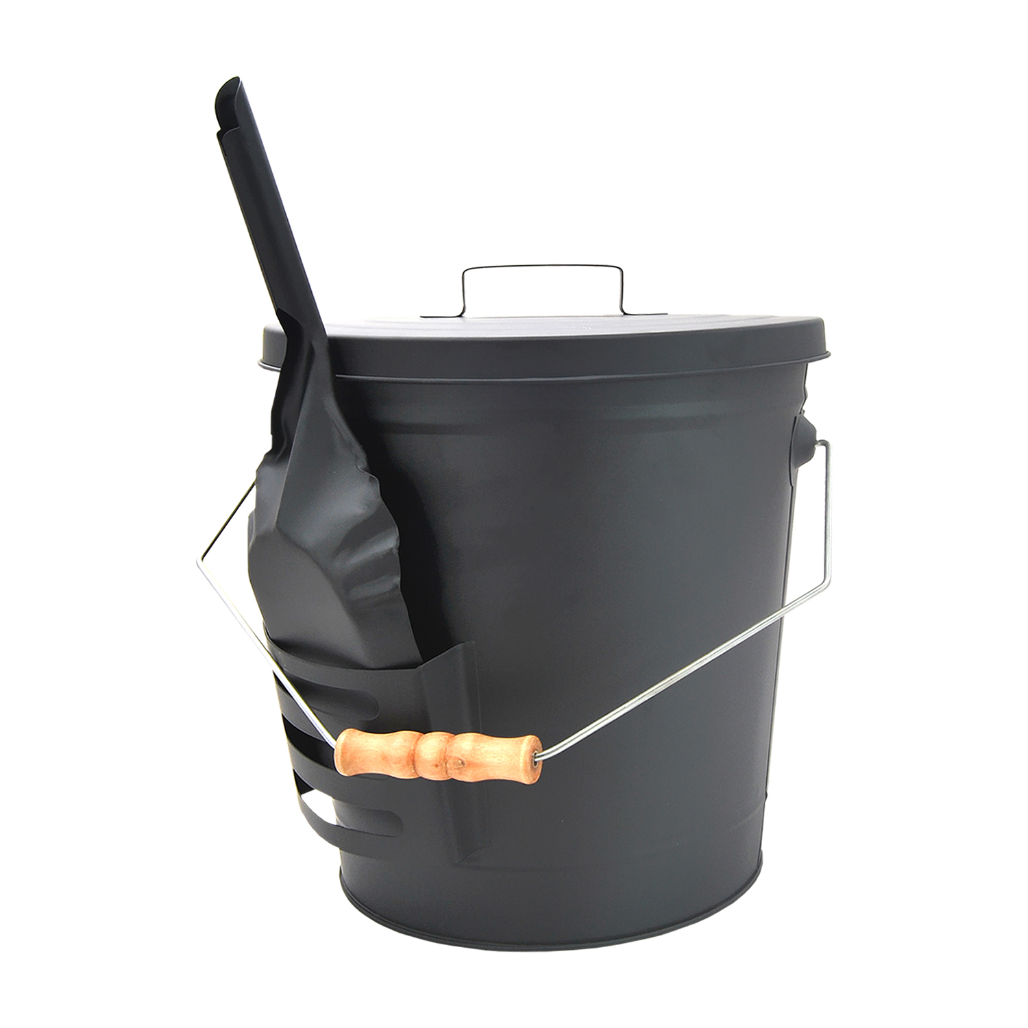 Fireplace ash bucket & shovel black ” Nottingham” #7-20138 – Jessar