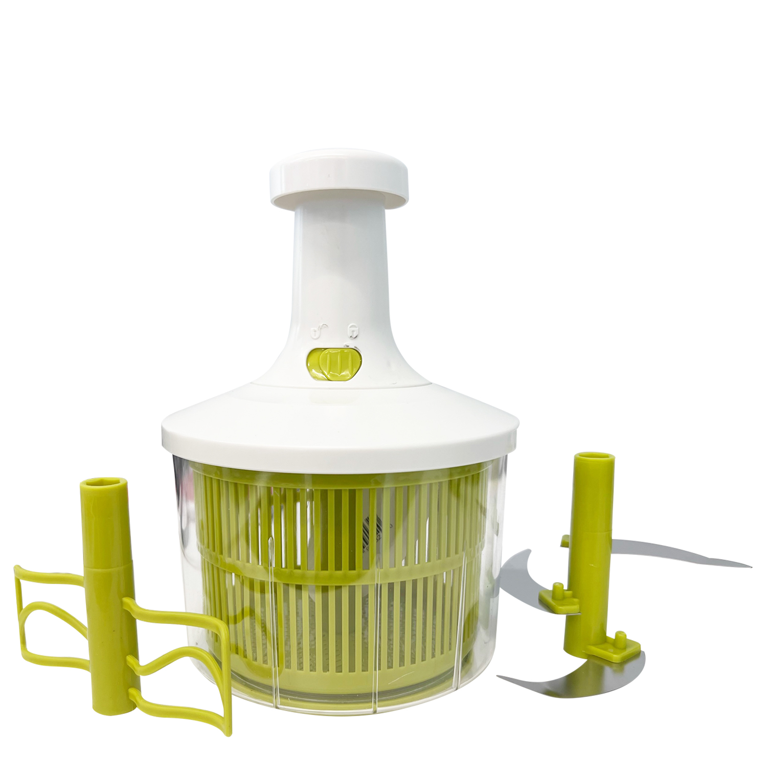 3 IN 1 FOOD CHOPPER, SALAD SPINNER & BEATER #7-99132 – Jessar